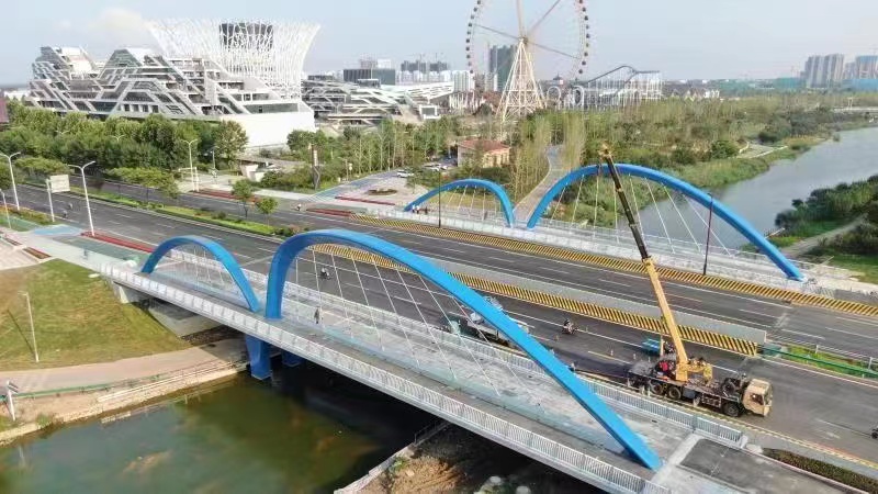 濟寧高新區孟子大道輔橋工程 濟寧高新區孟子大道輔橋工程